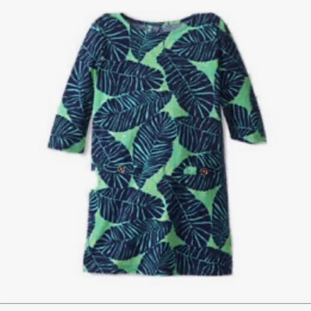 Lilly Pulitzer Under the Palm Little Charlene Dress 4-5